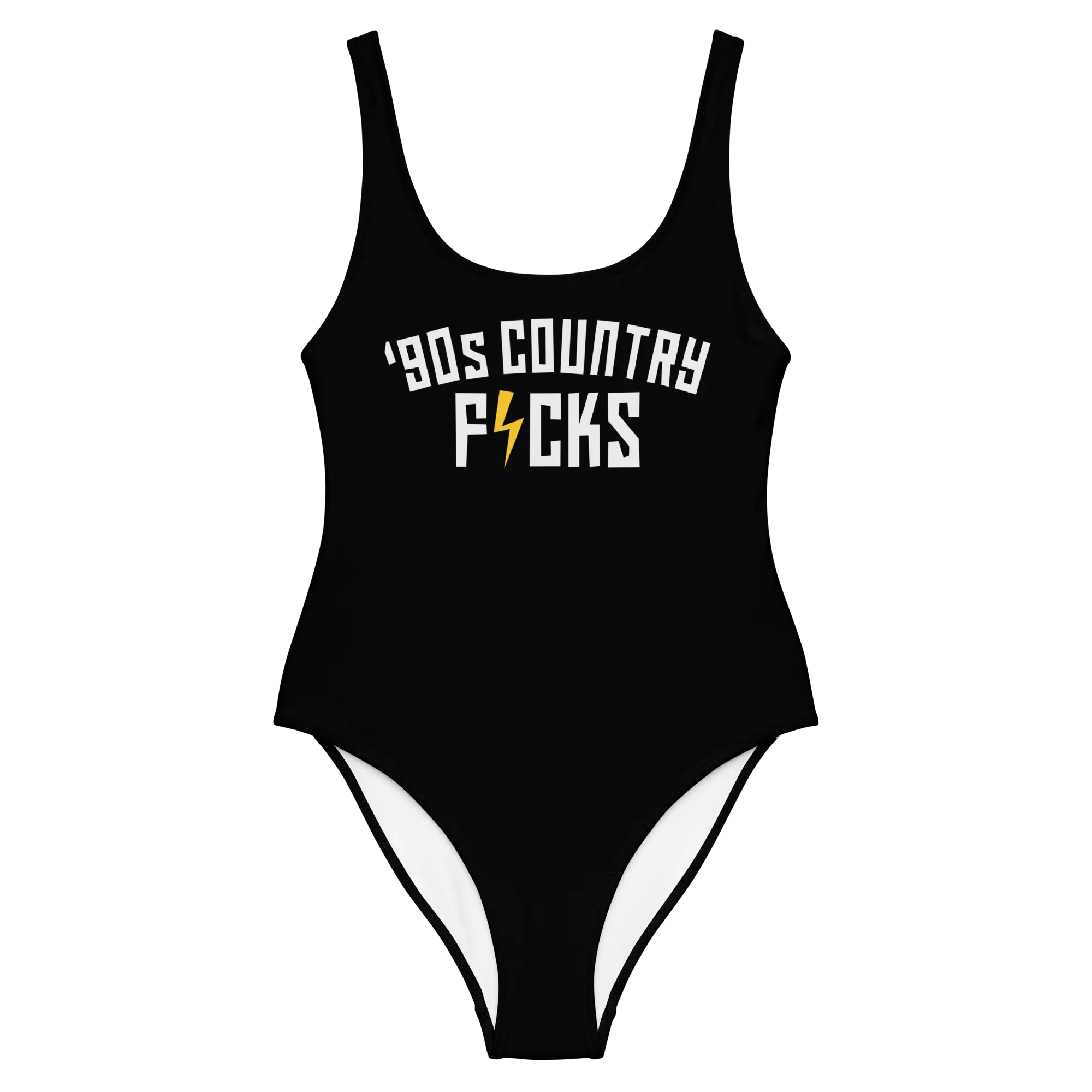 '90s Country FCKS One-Piece Swimsuit