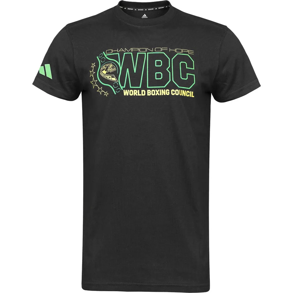 Adidas Boxing WBC Champion of Hope T Shirt - Black