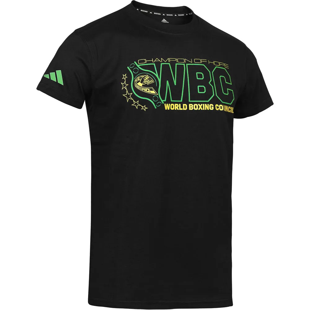 Adidas Boxing WBC Champion of Hope T Shirt - Black
