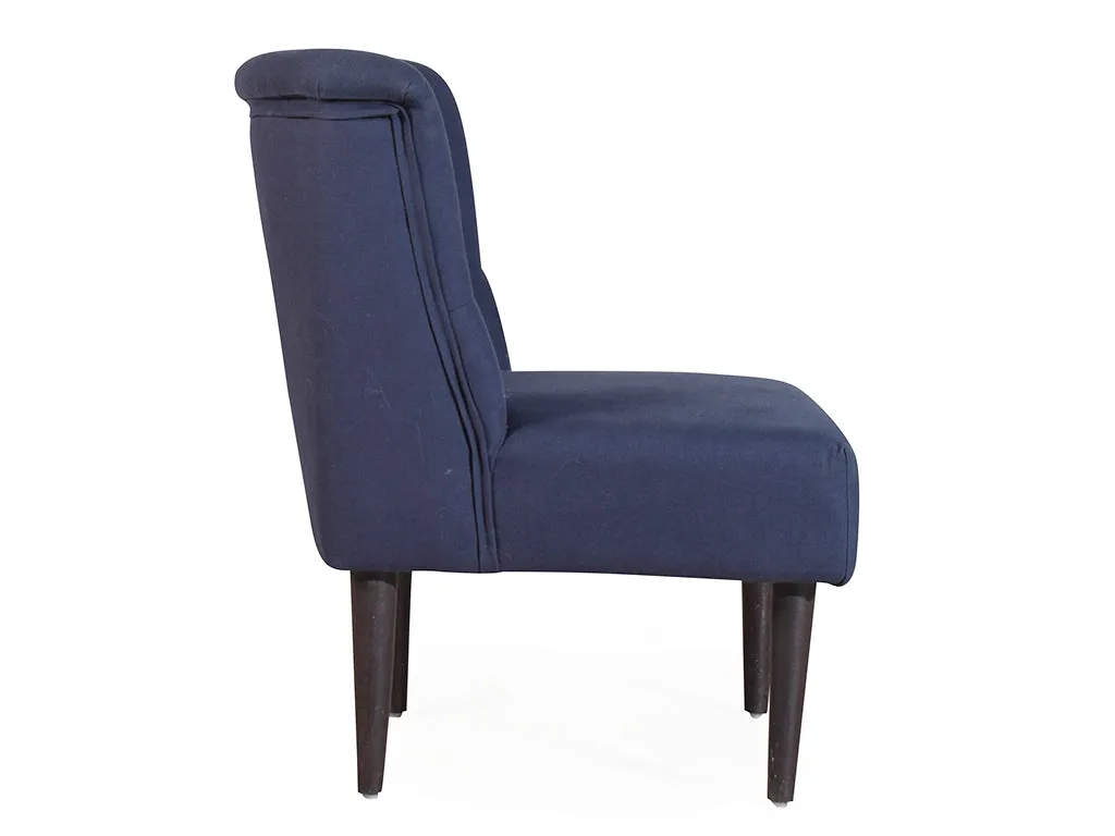 Alexa Chair In Premium Cotton Fabric