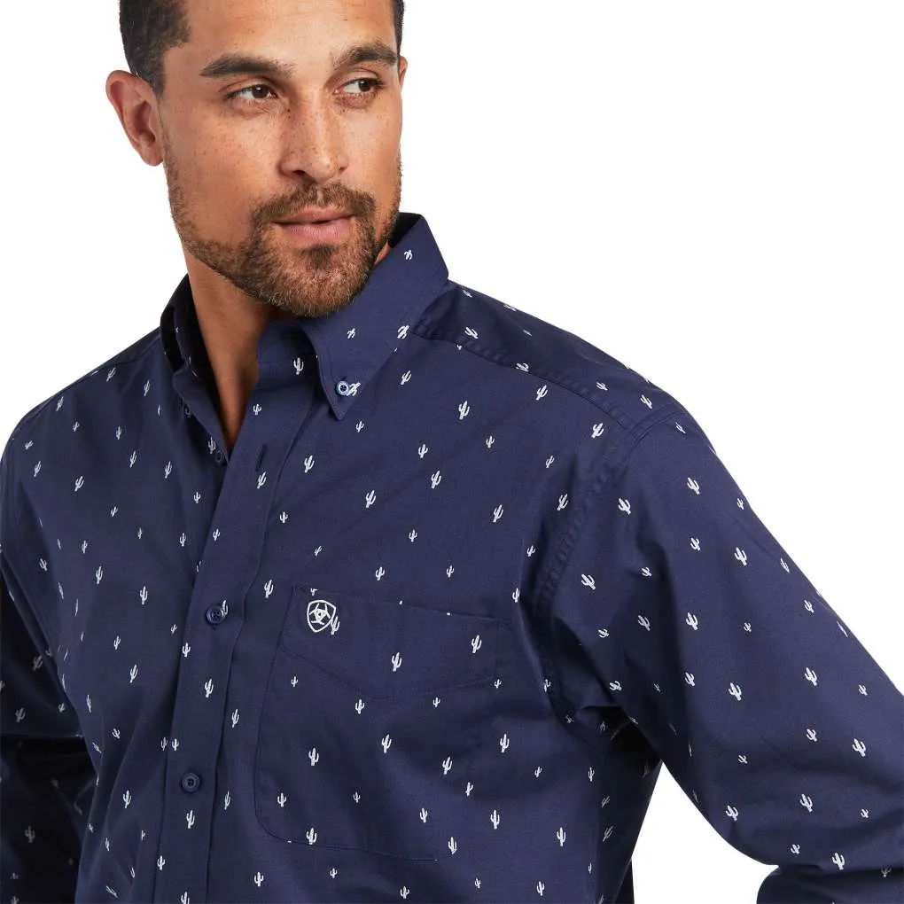 Ariat Mens Jovanni Stretch Classic Shirt Peacoat
