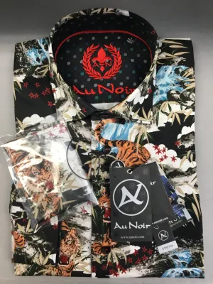 Au Noir RYKER L/S Dress Shirt Black