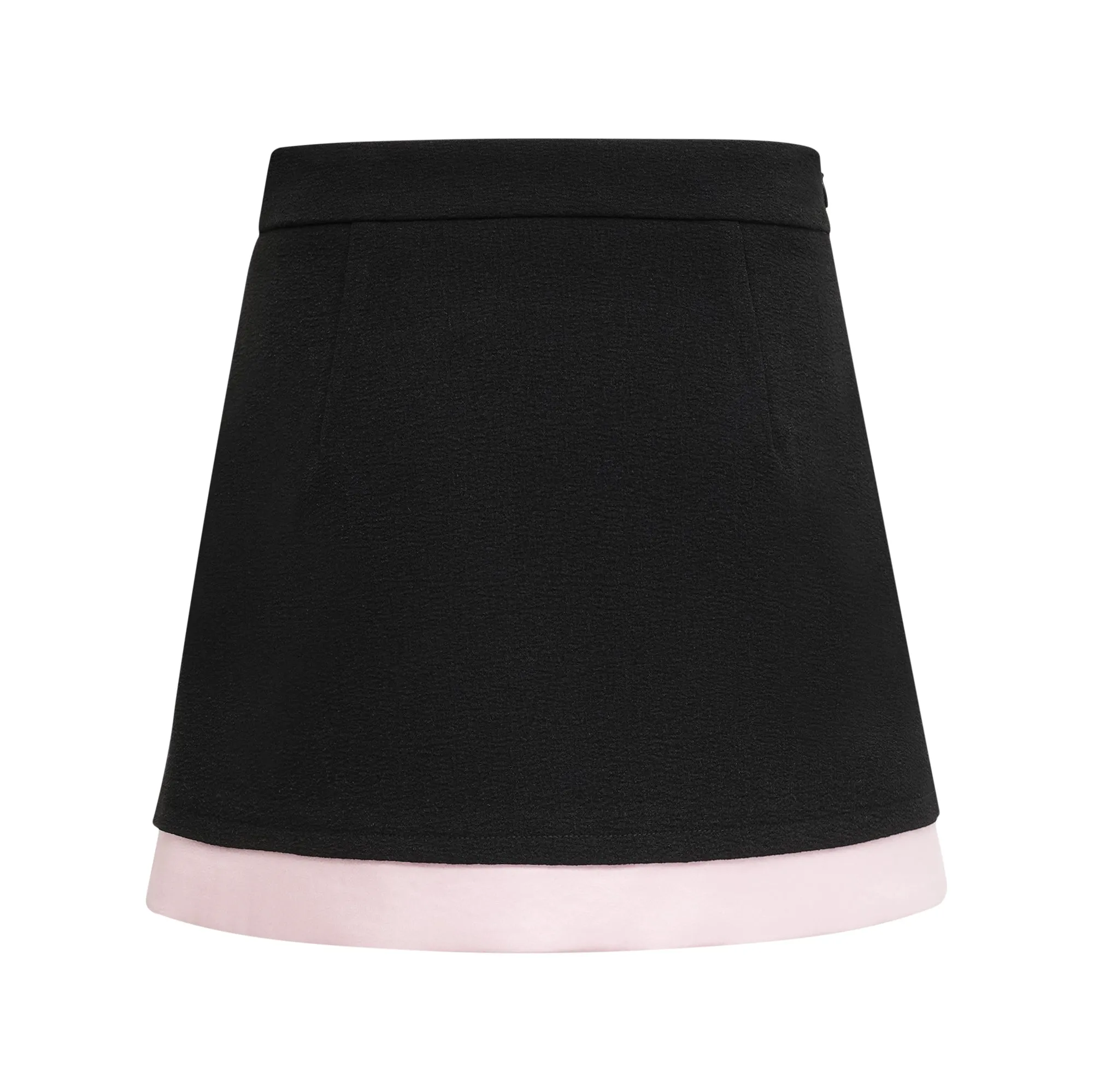 BLAIR Tweed Matching mini Skirt - Black