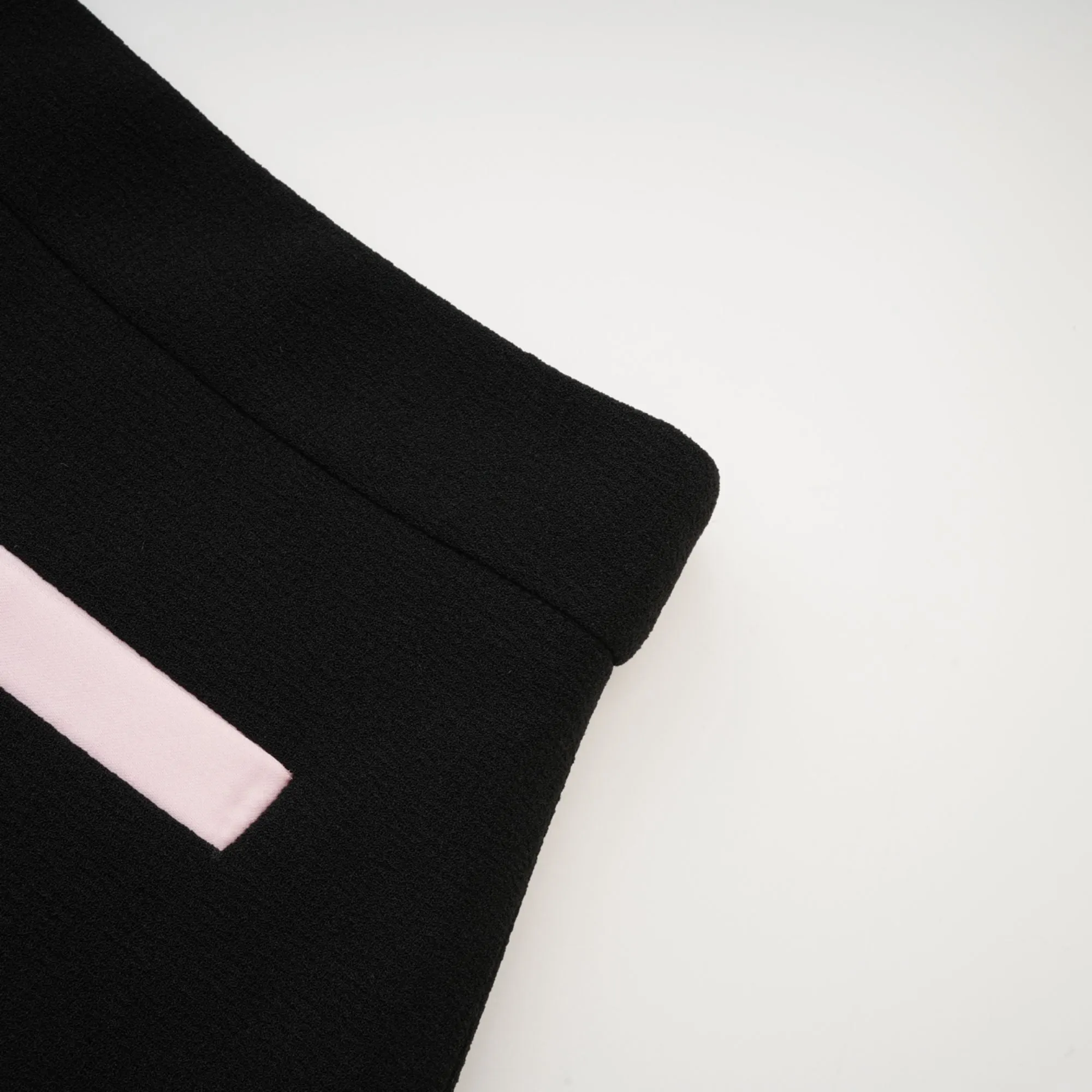 BLAIR Tweed Matching mini Skirt - Black