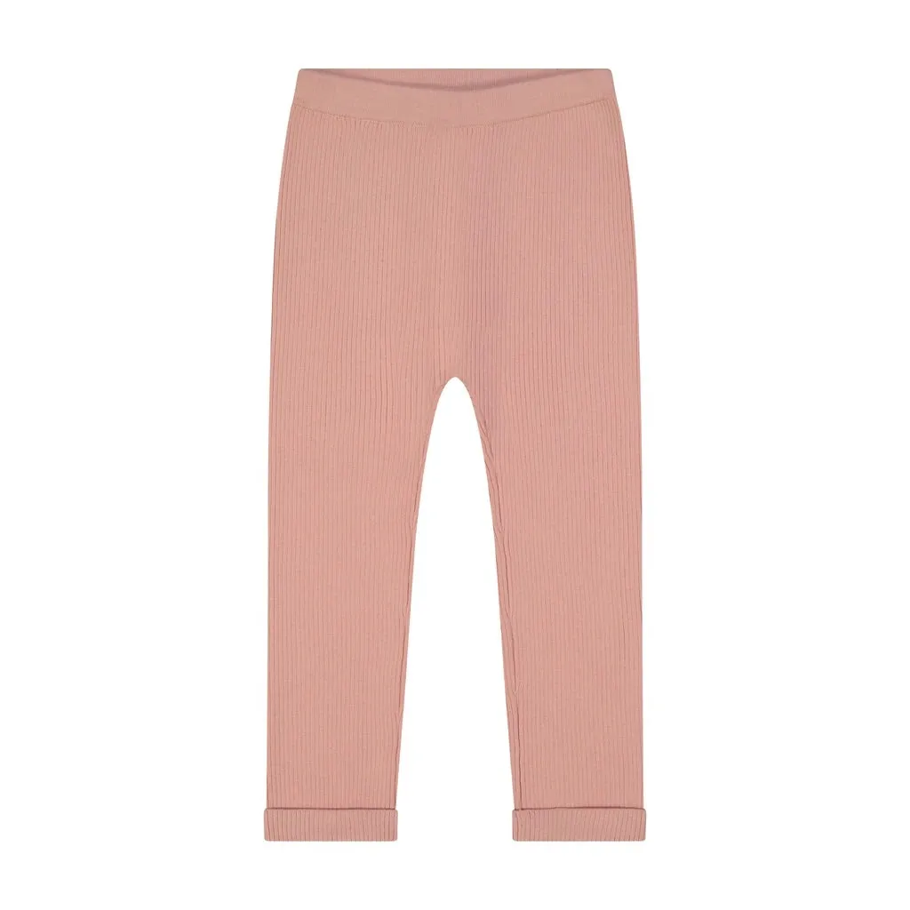 Cotton Apricot Sweater Leggings