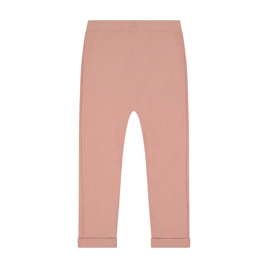 Cotton Apricot Sweater Leggings