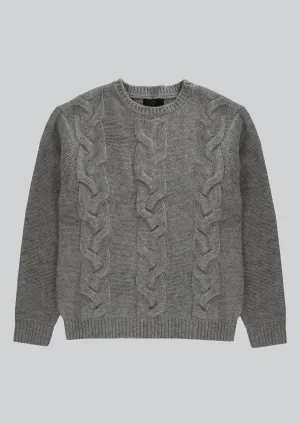 Cutler & Co 100% Merino Wool Issac Sweater - Stone