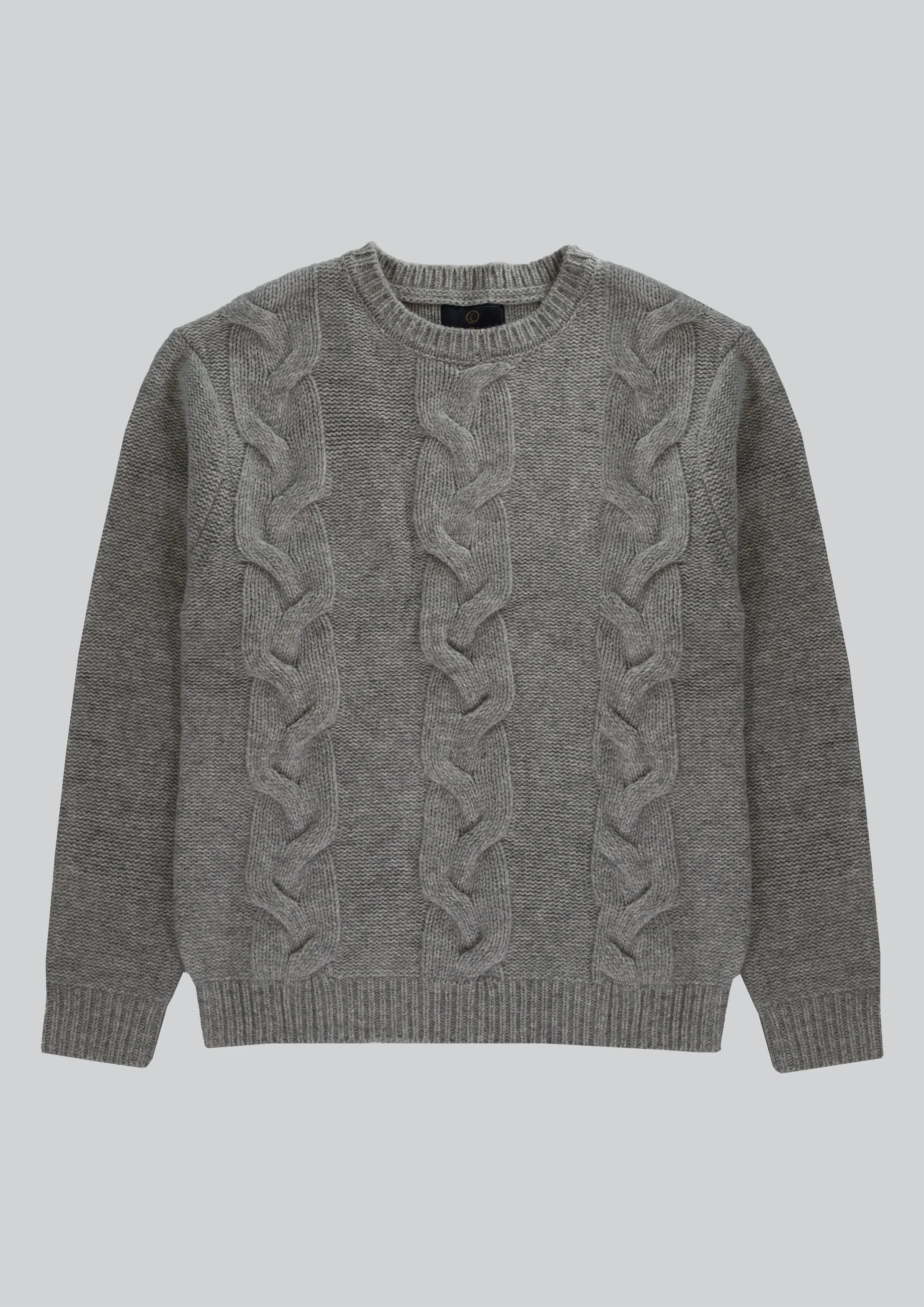 Cutler & Co 100% Merino Wool Issac Sweater - Stone