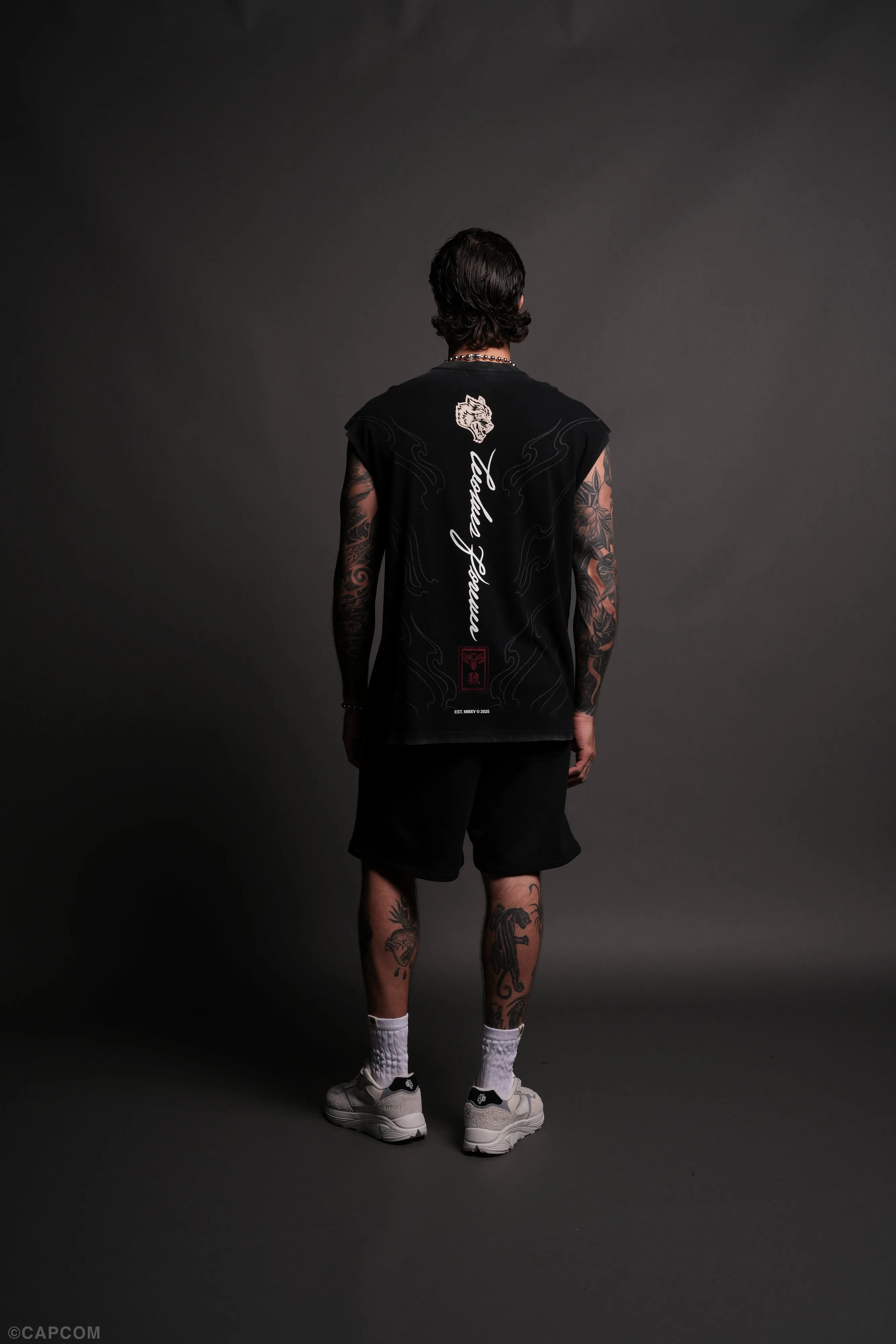 House Of Wolves "Premium" Muscle Tee in Black