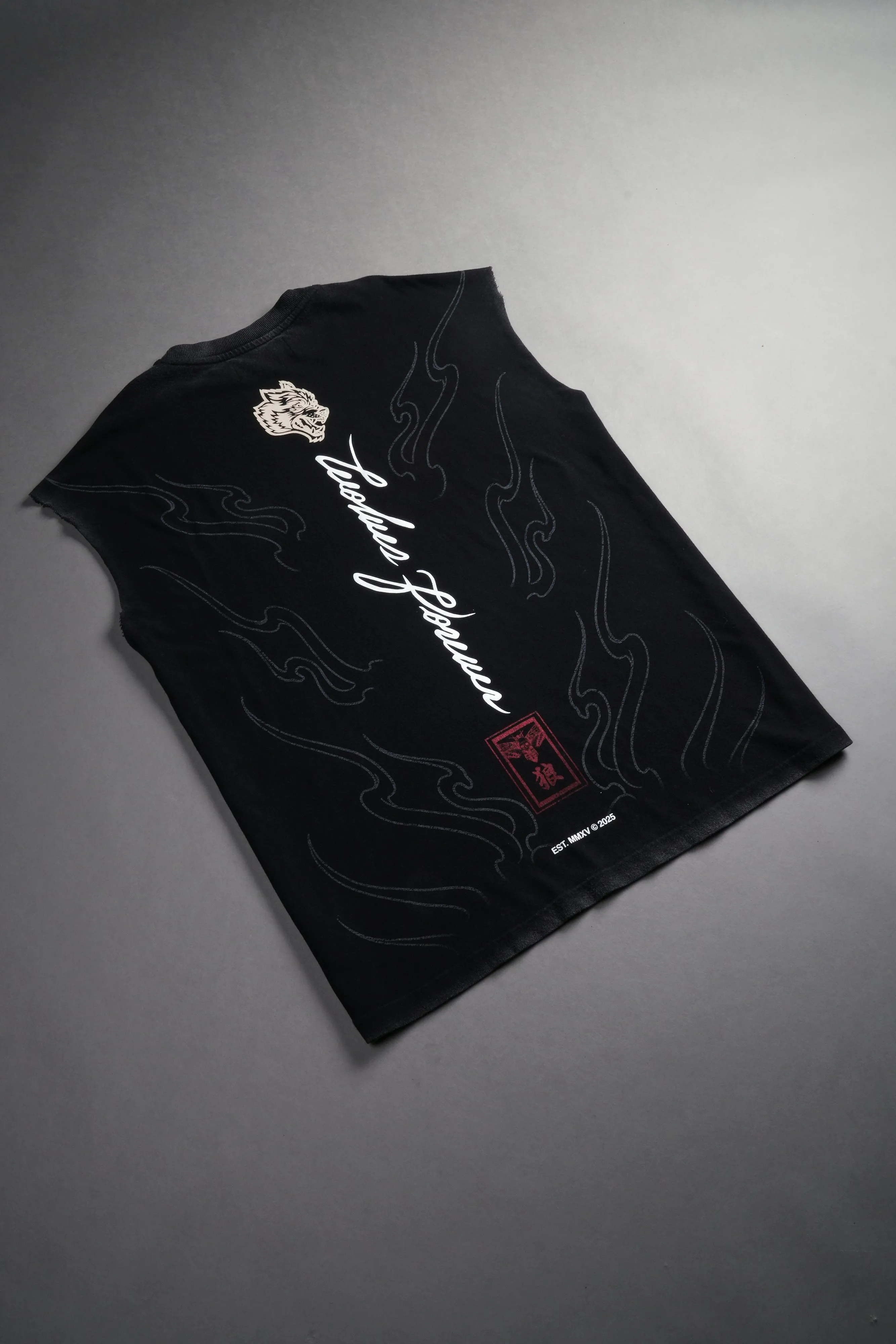 House Of Wolves "Premium" Muscle Tee in Black