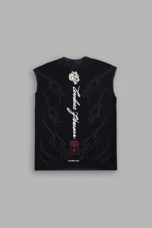 House Of Wolves "Premium" Muscle Tee in Black
