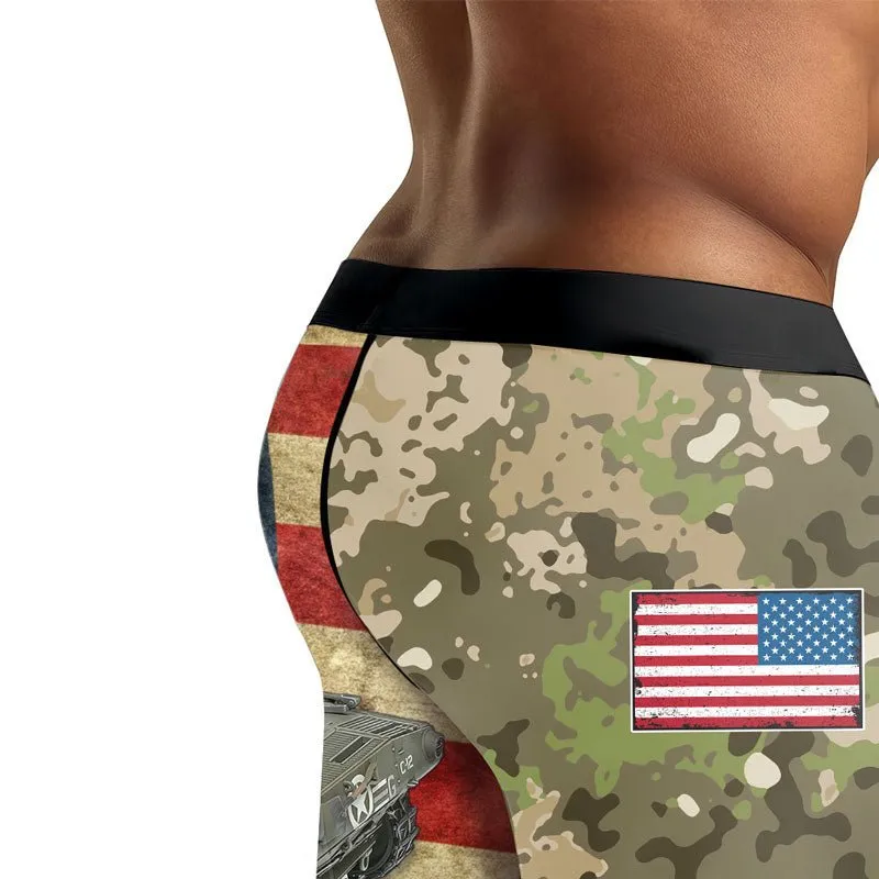 M18 Hellcat Tank Men's Compression Leggings