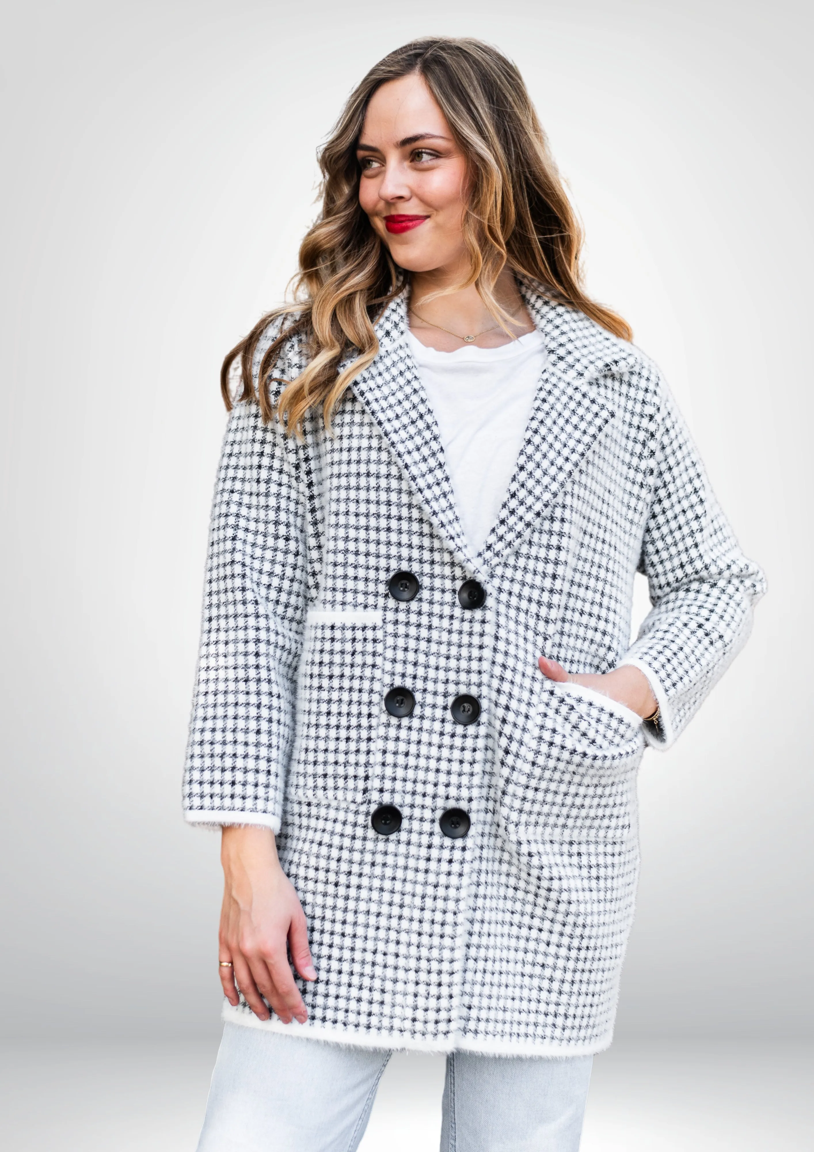 Maggie Soft Coatigan | Black