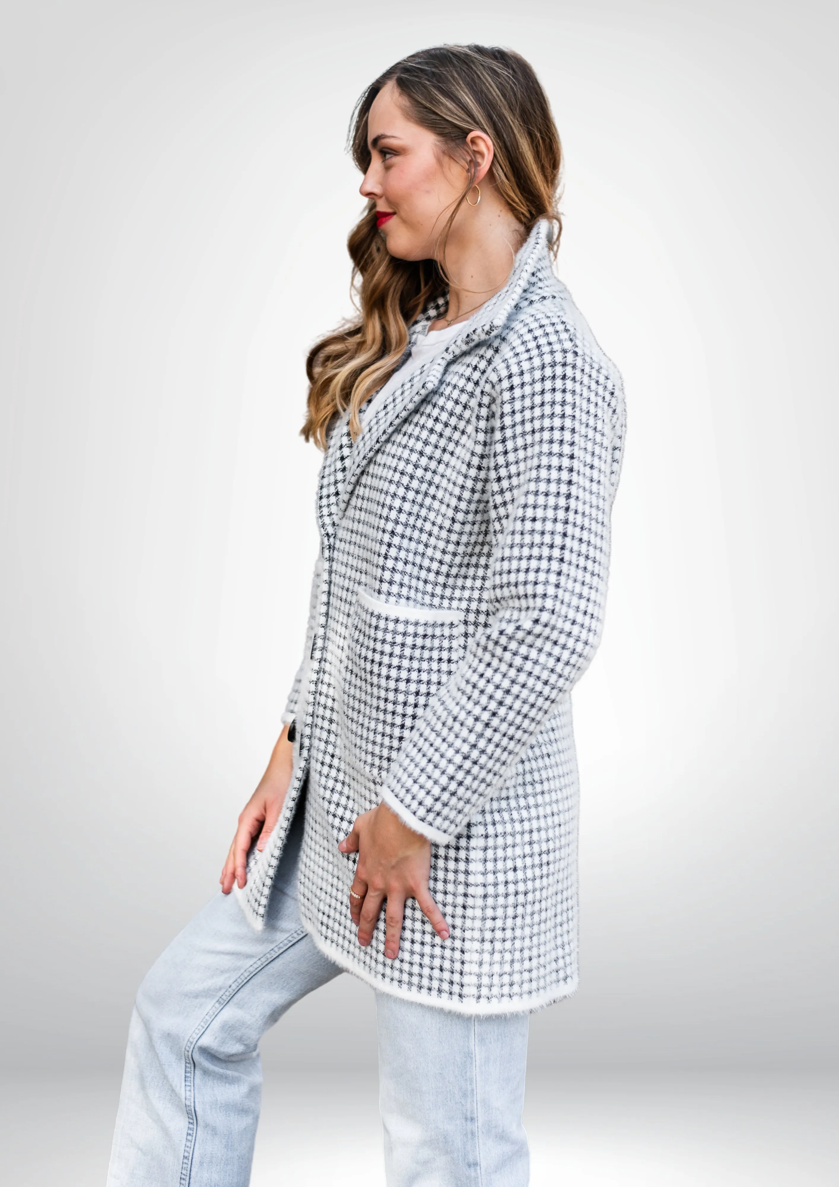 Maggie Soft Coatigan | Black