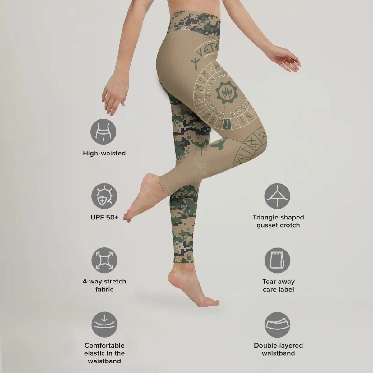Marine Veteran Viking Leggings