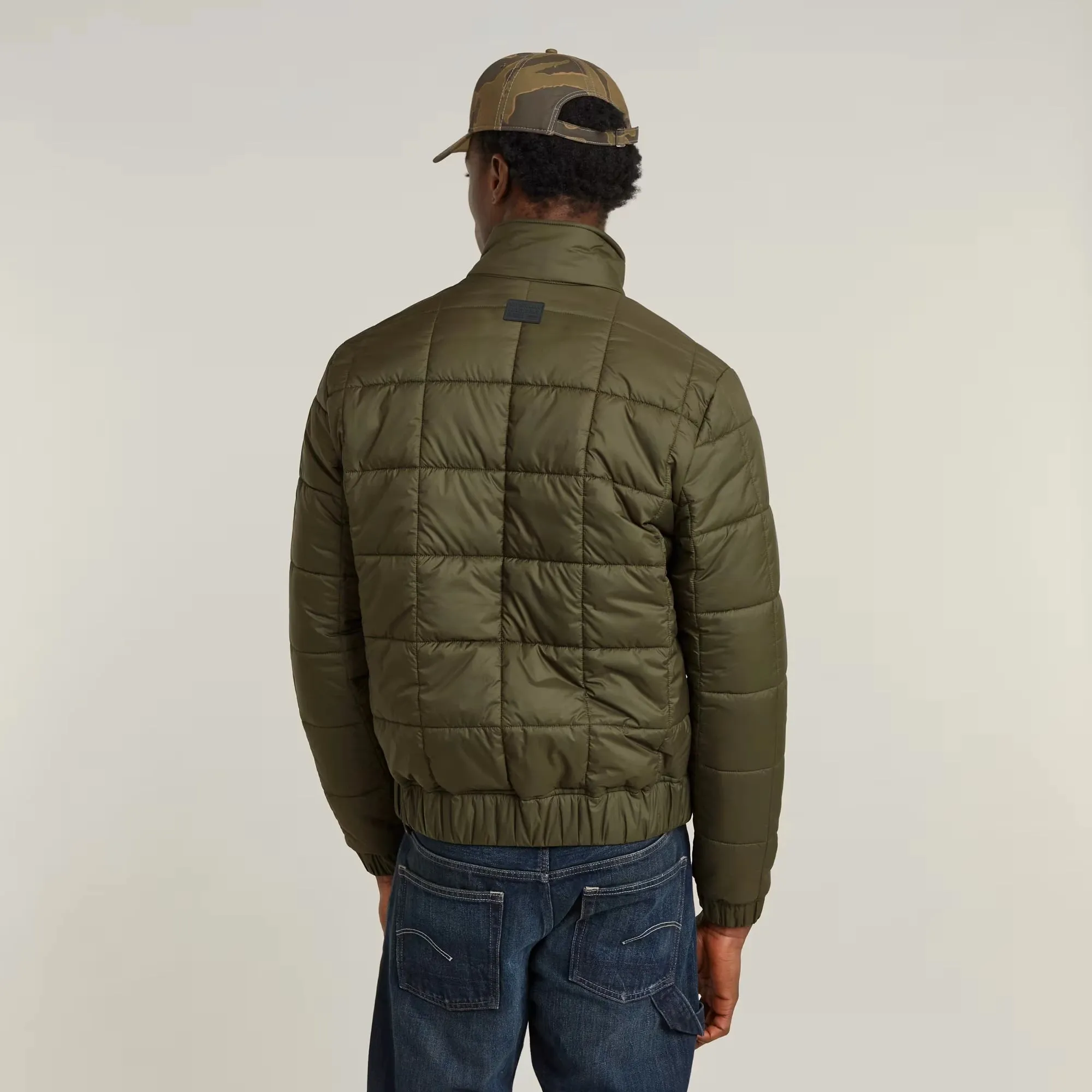 Meefic Quilted Jacket (Olive) - D25369-B958-B230