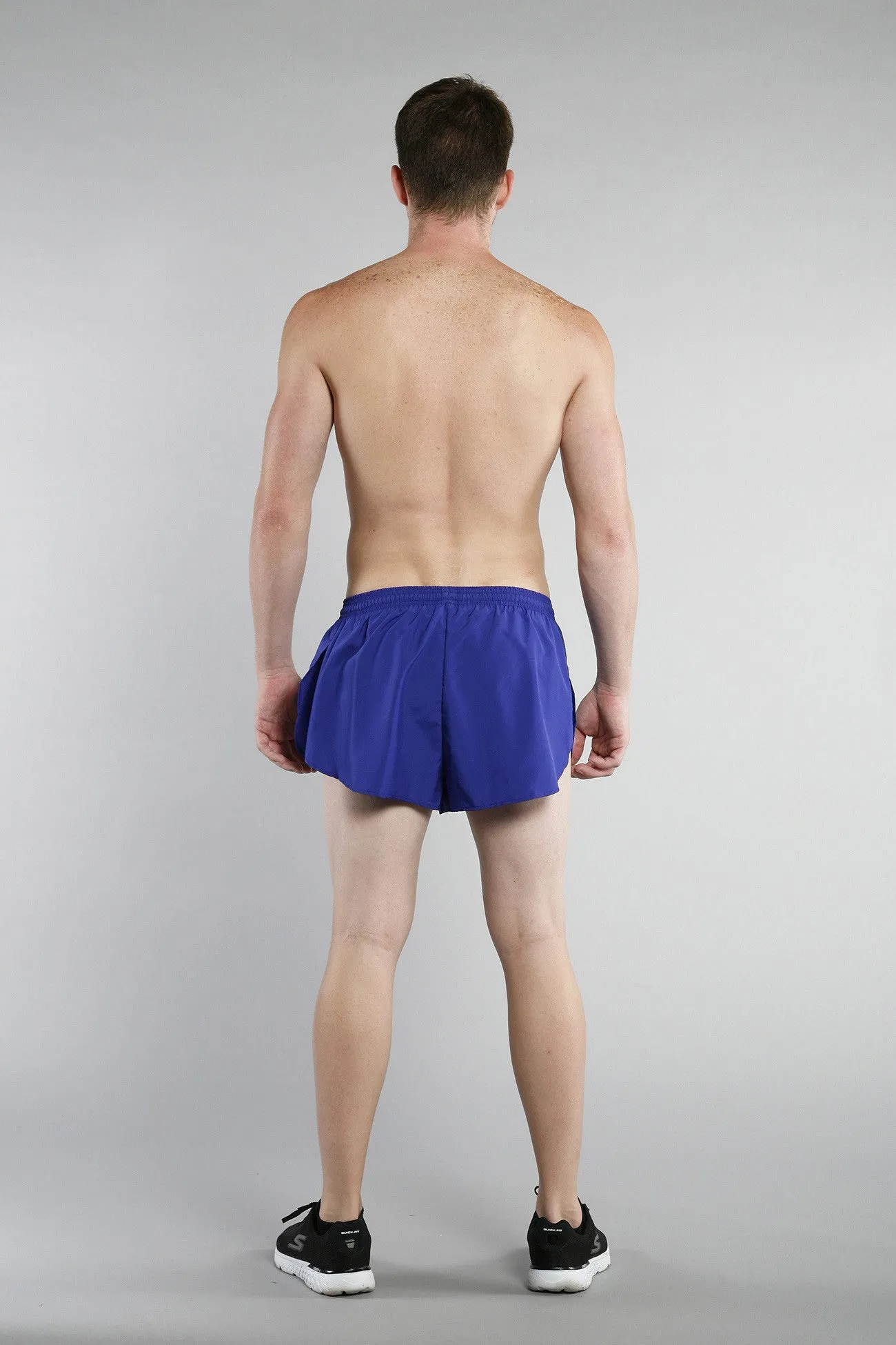 Men's Flag 1" Elite Split Shorts [J-L] - Kansas