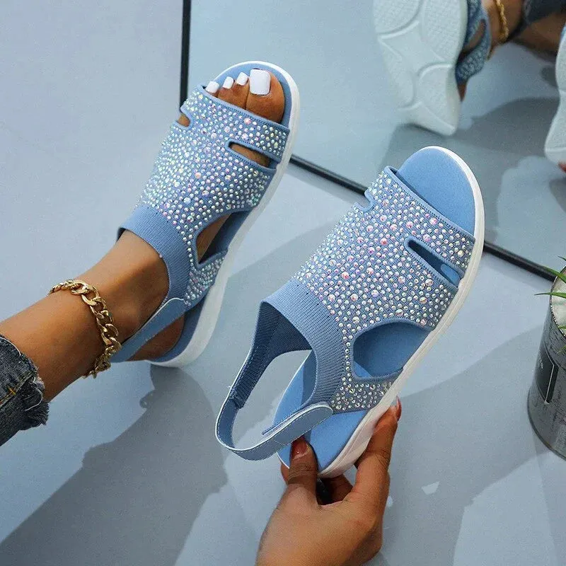 Narcy™ - Sparkling Slip-On Sandals