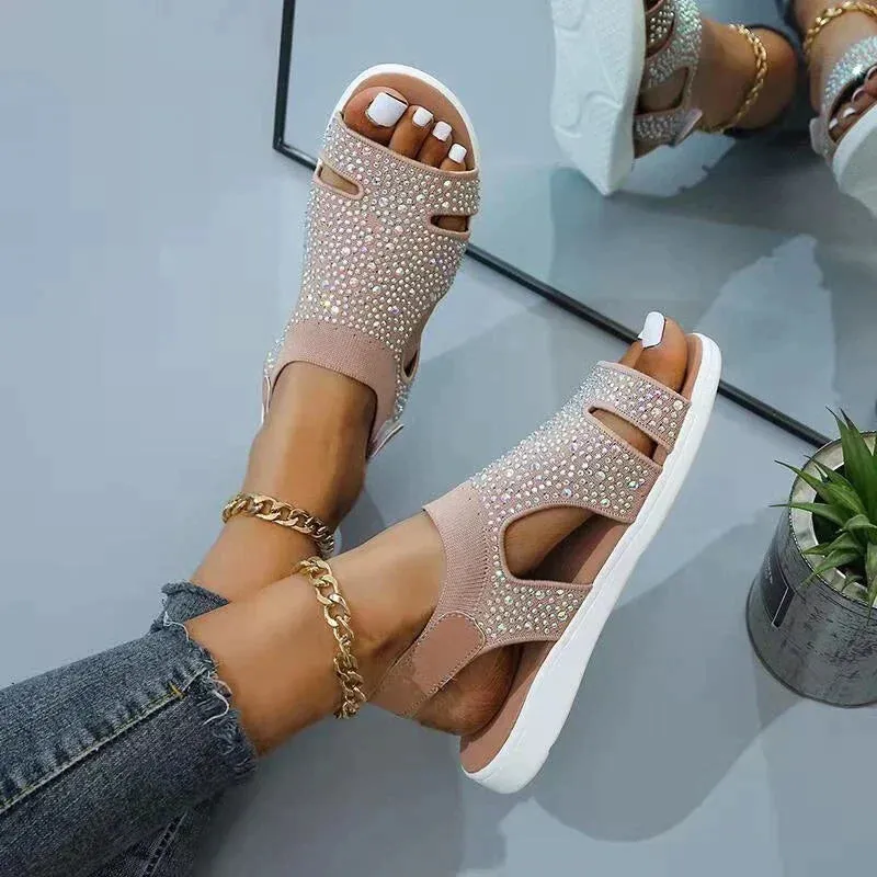 Narcy™ - Sparkling Slip-On Sandals