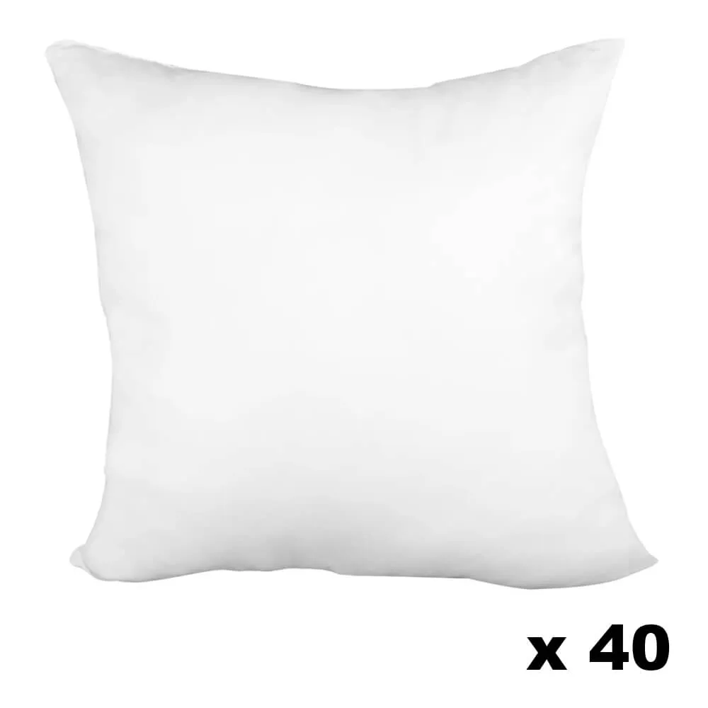 Pillow Form 14" x 14" (Polyester Fill) - Premium Fabric Cover