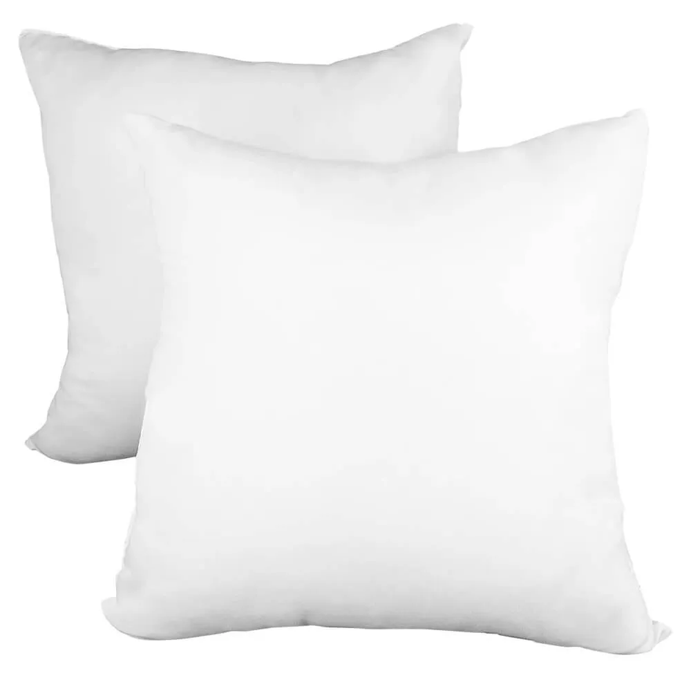 Pillow Form 14" x 14" (Polyester Fill) - Premium Fabric Cover