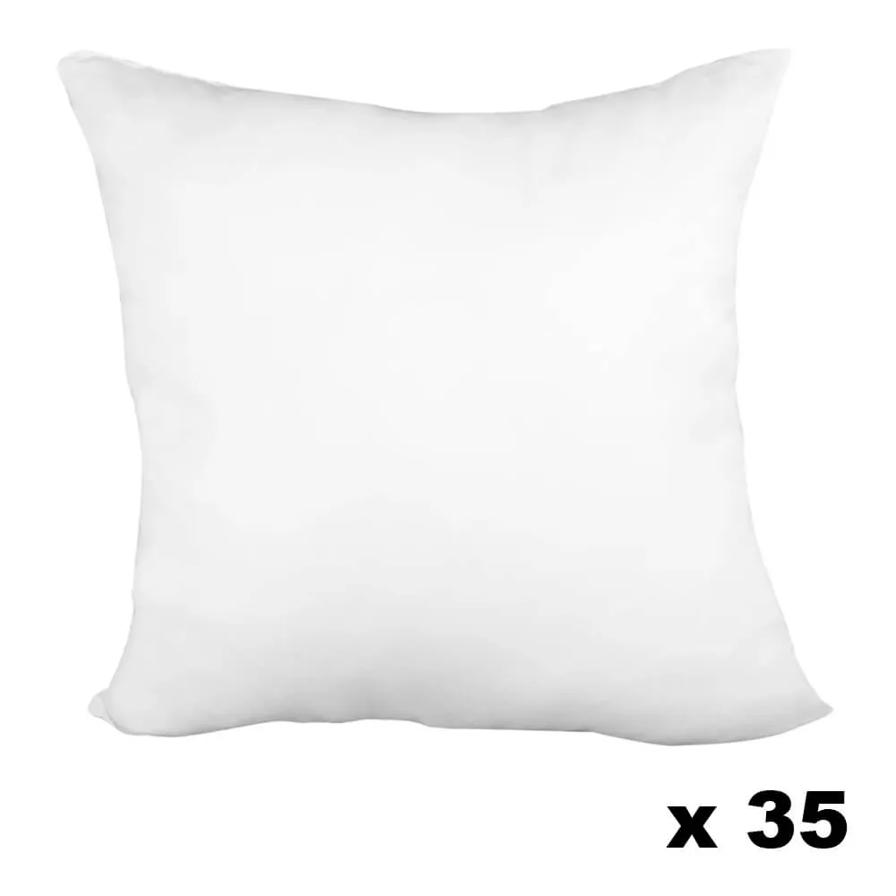 Pillow Form 16" x 16" (Polyester Fill) - Premium Fabric Cover