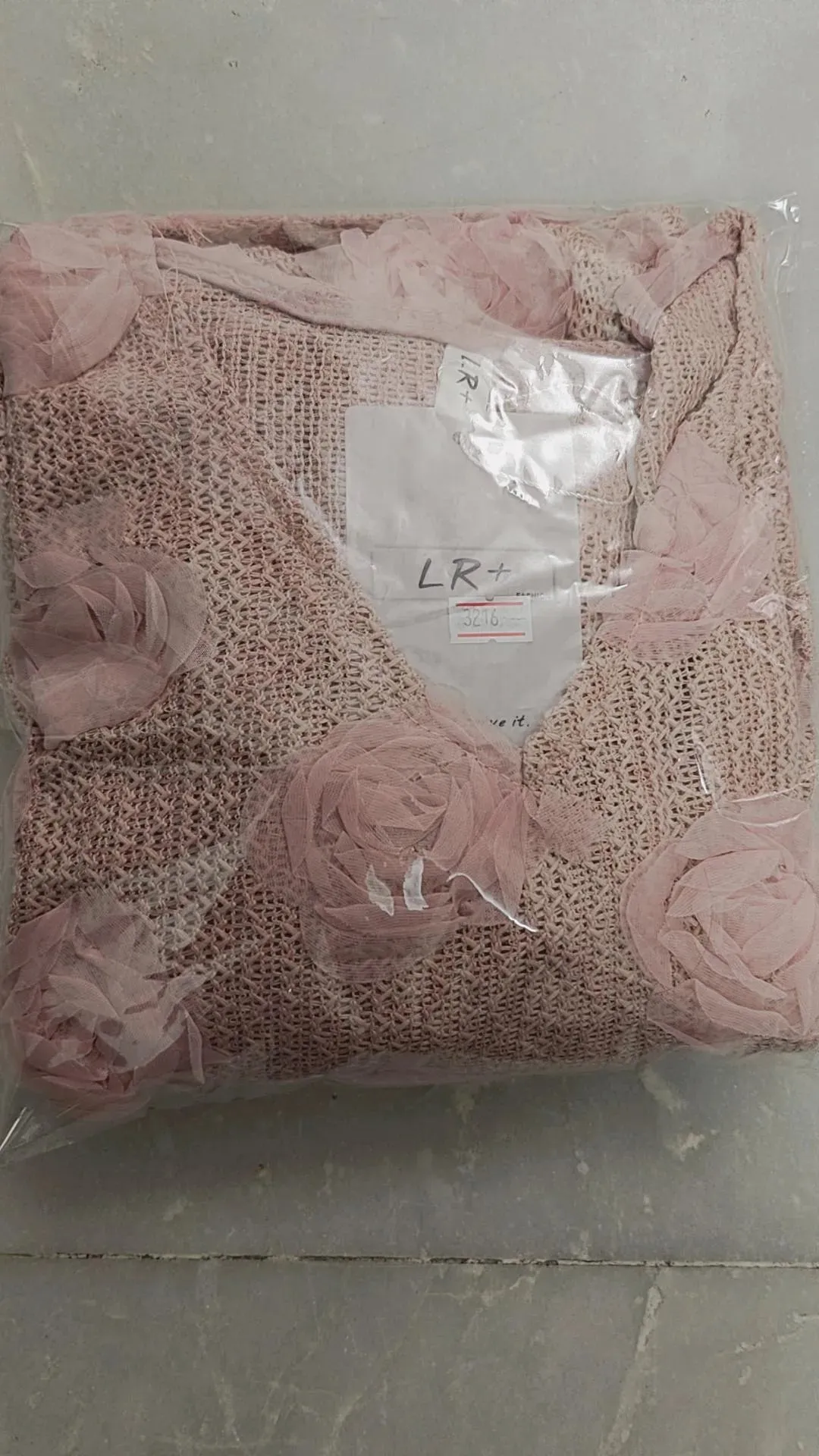 Premium jute fabric flower top
