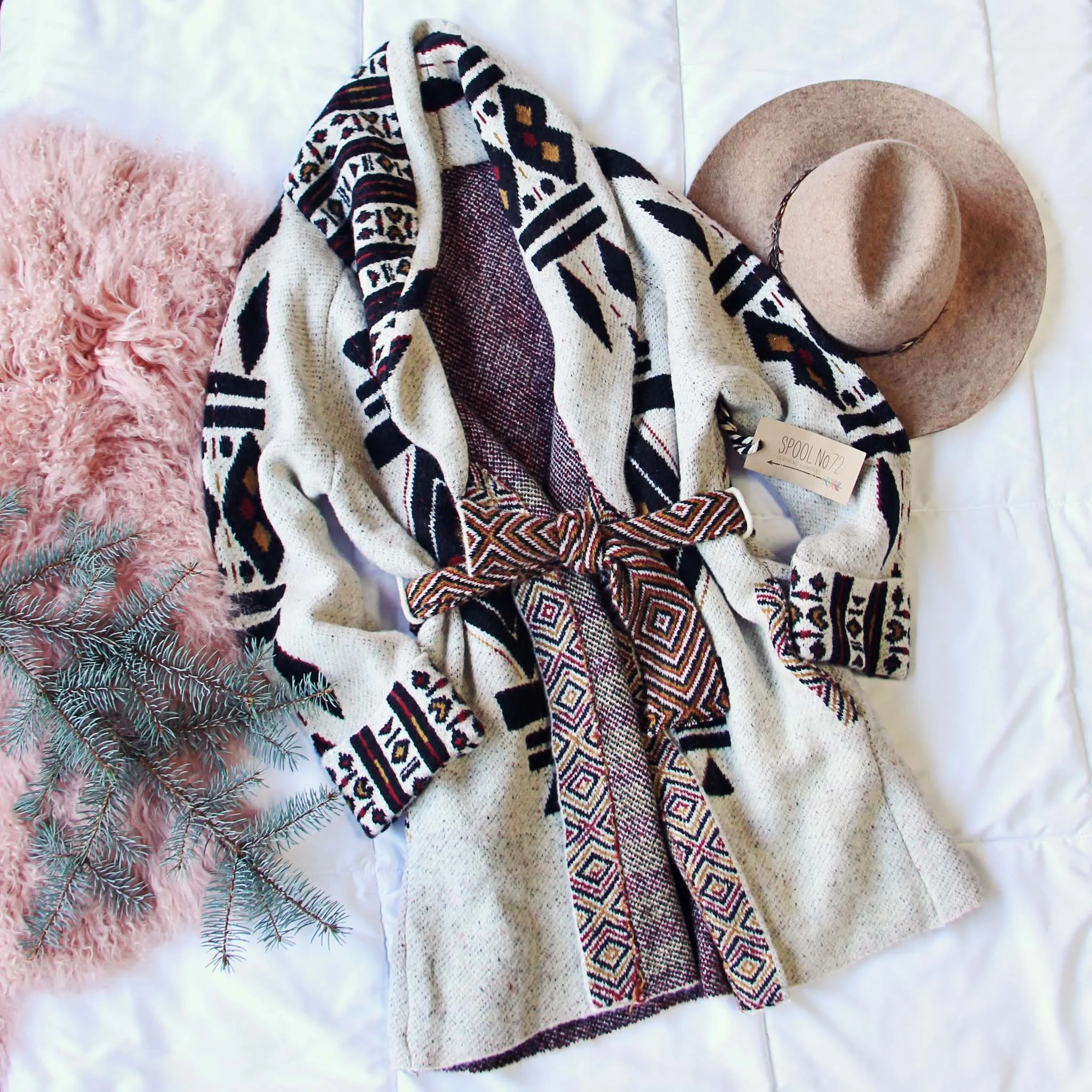 Spool Lux Bundle   Tie Sweater Coat