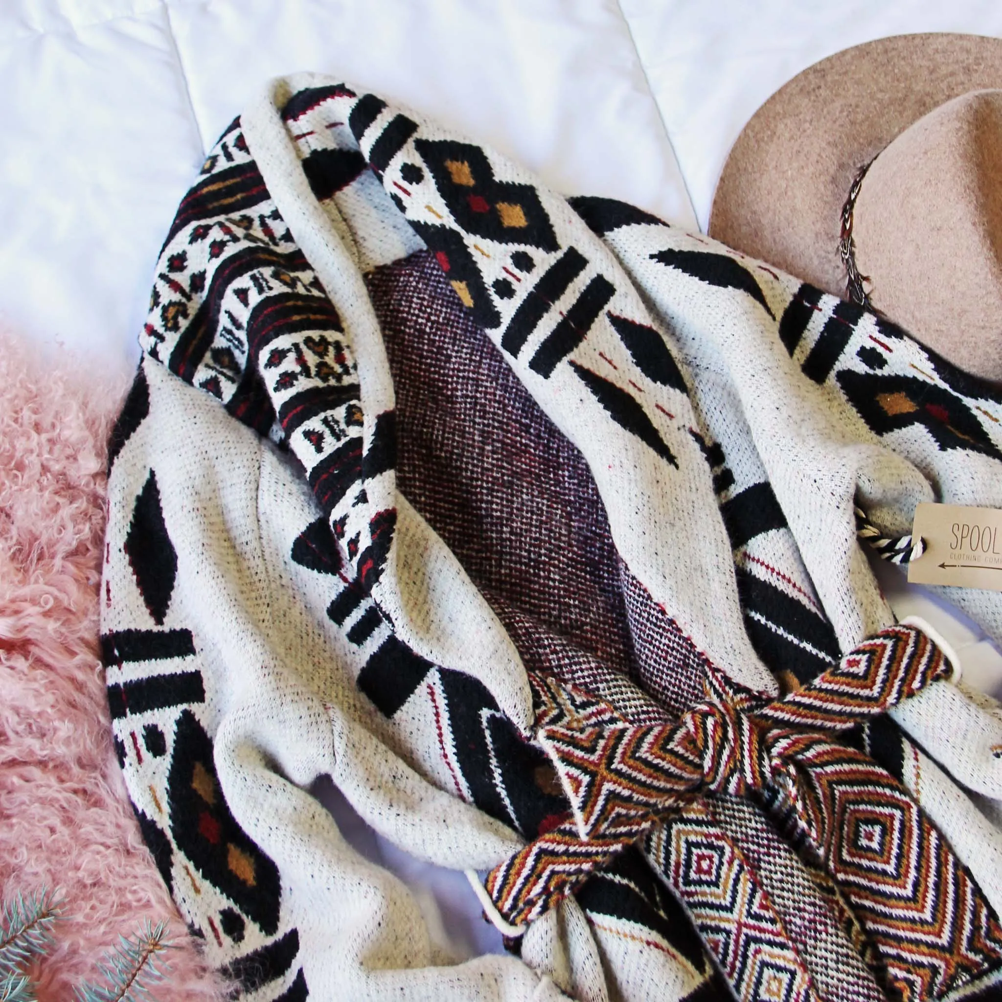 Spool Lux Bundle   Tie Sweater Coat