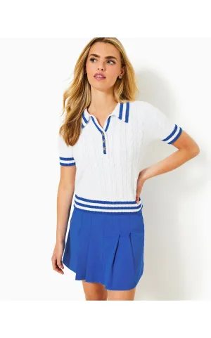 UPF 50  Luxletic Kimika Skort Martinique Blue